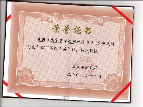 C:\Users\Administrator\Desktop\2006年\會(huì)計(jì)信用等級(jí)A類(lèi)\證書(shū) - 副本.jpg